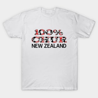 100% CHUR New Zealand T-Shirt